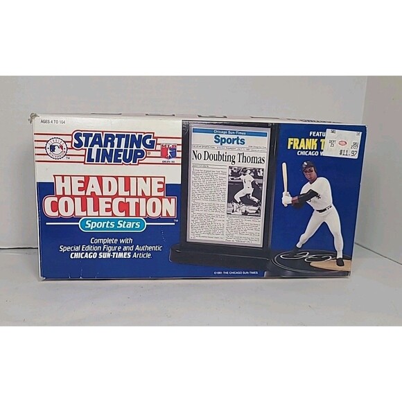 Starting Lineup 1992 Frank Thomas Chicago White Sox Headline Collection New - Picture 1 of 6